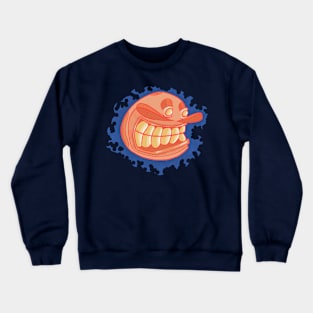 Mustache and a Smile Crewneck Sweatshirt